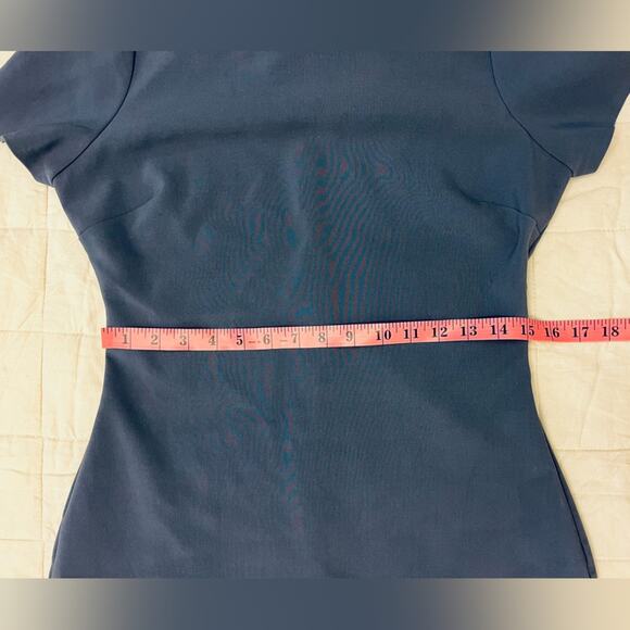 Likely Periwinkle Becket Ruffle Hem Mini Dress Fairycore Cocktail Coquette- 10 - Picture 8 of 12